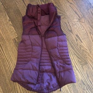 Lululemon pack it down vest size 4